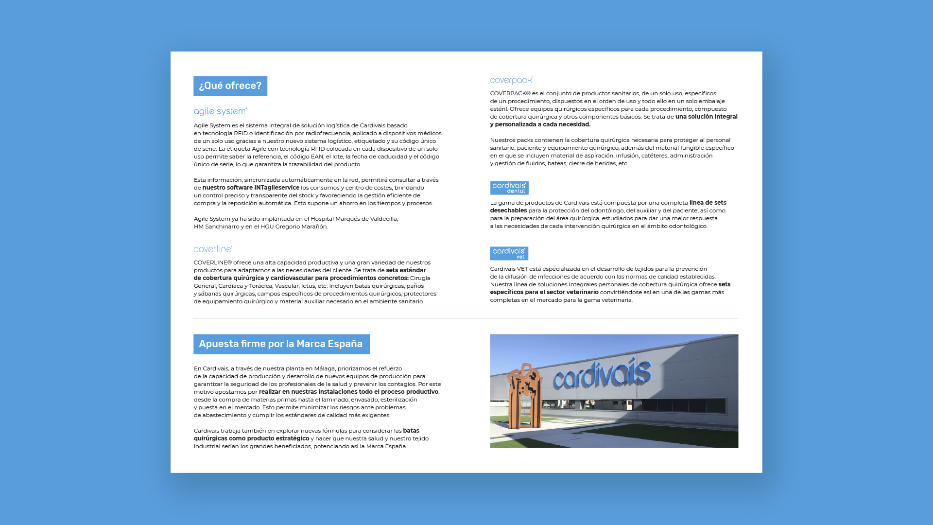 Tercera página del dossier Cardivais