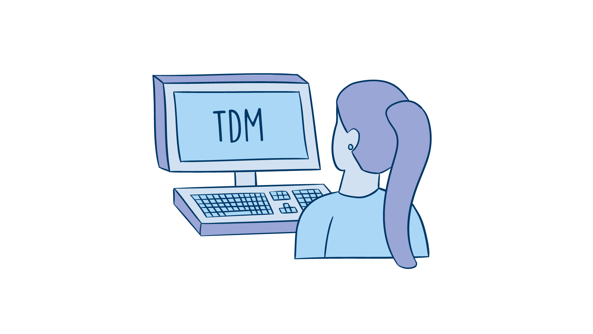 Ilustración de operación para la Certificación icaria TDM
