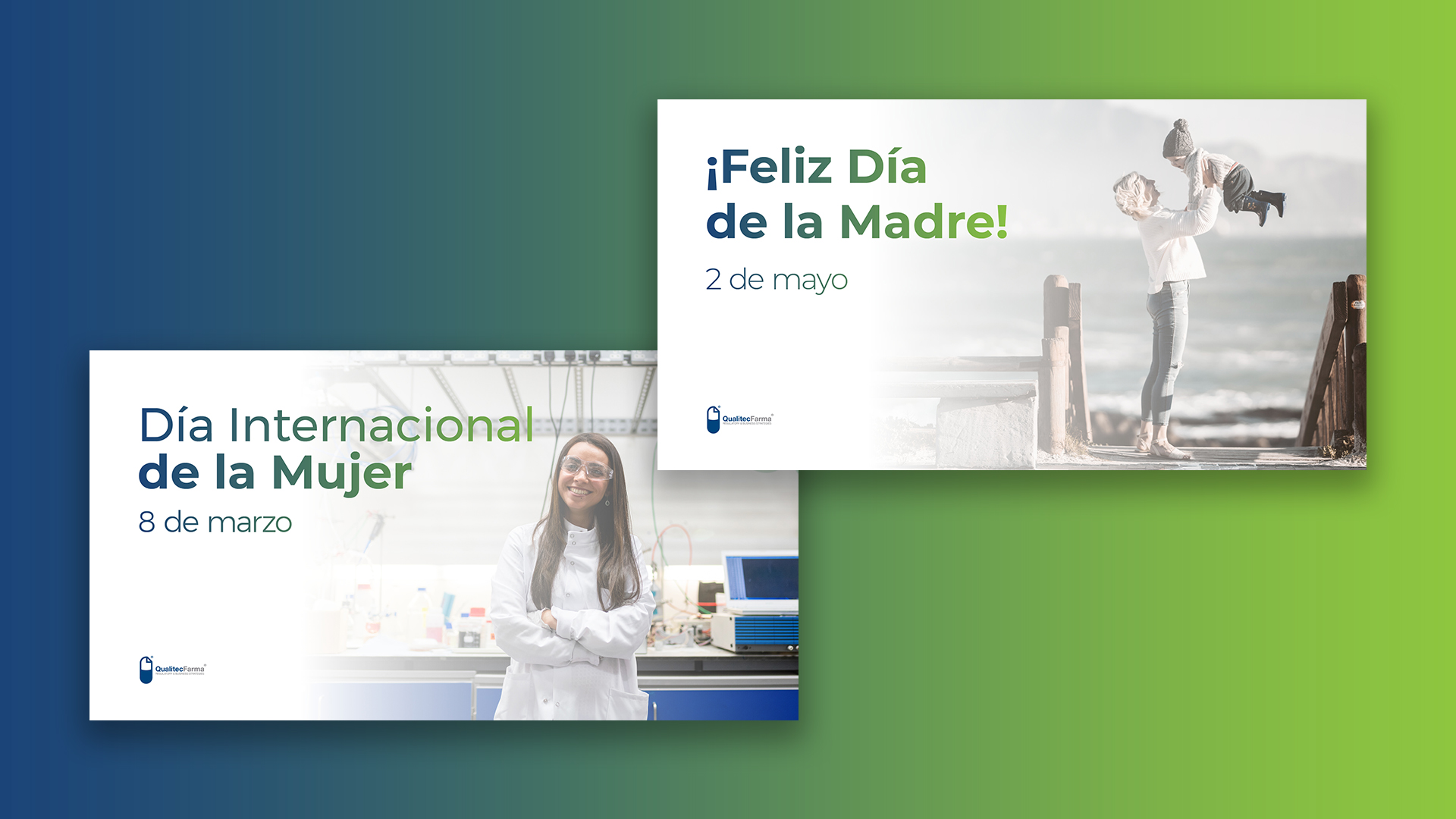 Creatividades para felicitar días especiales y festividades